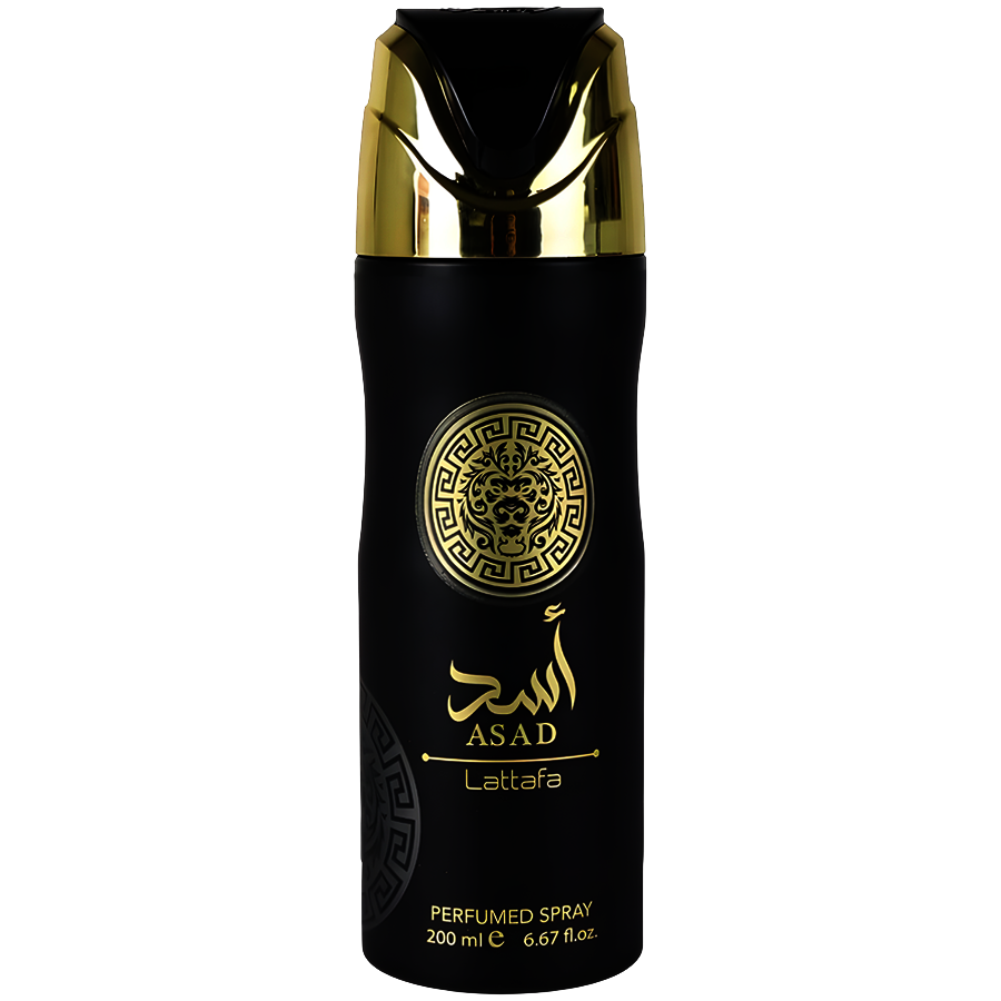اسپری بدن اسد از برند لطافه (LATTAFA ASAD Body Spray 200ml) اسپری اسد